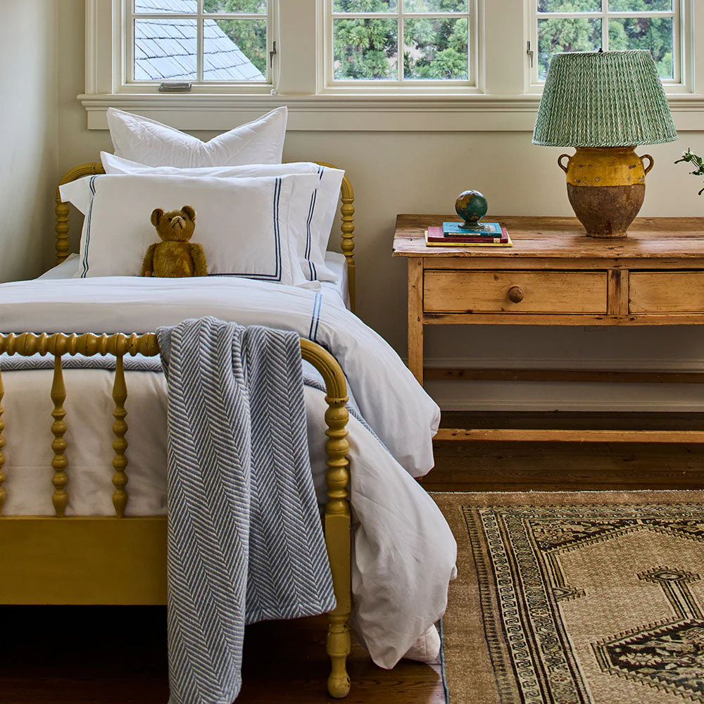 Ella Embroidered Duvet Cover & Shams Bedding Bundle - Image 10